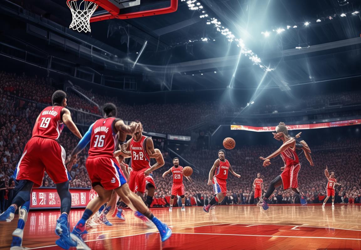 2019NBA火箭对快船西部巅峰对决：精彩瞬间解析(图2)